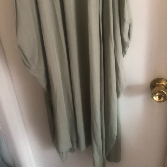 ❤️NWT Urim Asymmetrical Maxi Dress Light Green Size M - Picture 6 of 7